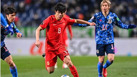 Bại trận trước Nhật Bản, Trung Quốc sắp hết mộng giành vé dự World Cup 2022 